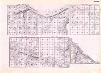 Beltrami - Township 161 Range 31, 32, 33, and 34, Township 162 Range 32 and 33, Lake of the Woods, Hackett, Baudette, Minnesota State Atlas 1925c
